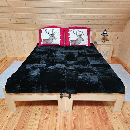 Toscana lammfelldecke schwarze - toscana,