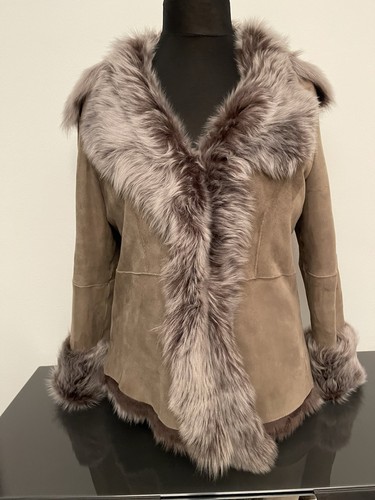 Luxus toscana lammfell jacke - luxus,